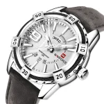 Coffee Color Strap - PU Leather Watch - Image 2