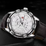 Coffee Color Strap - PU Leather Watch