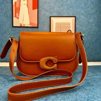 Luxury Oval Shape Solid Color Bag