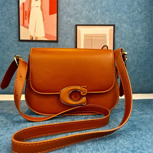 P-5.3 Luxury Oval Shape Solid Color Bag - Image 1