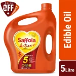 Saffola Active Oil (Rice Bran Oil) 5 Litre