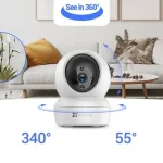 EZVIZ CS-H6C 1080P 360° Pan & Tilt Smart Home Security Camera