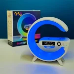G63 Intelligent Atmosphere RGB Light Bluetooth Speaker With Wireless Charging New G-Shape Wireless - Image 2