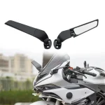Looking Glass Motorcycle Rearview Mirrors  Wing - Image 2