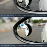 Baseus 2 Pcs Car Mirror HD Convex Mirror - Image 2