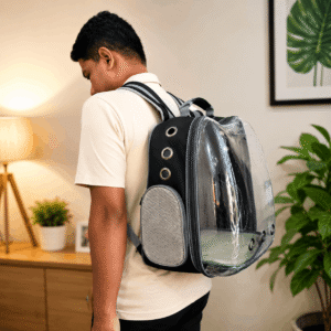 Transperent-Cat-Carrier-Apple-Shape-Black-300x300